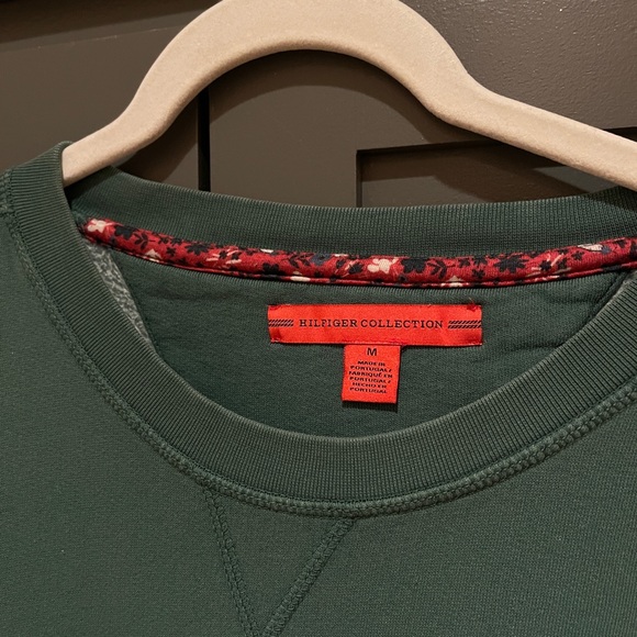 Tommy Hilfiger Patchwork star green sweatshirt - Picture 7 of 10